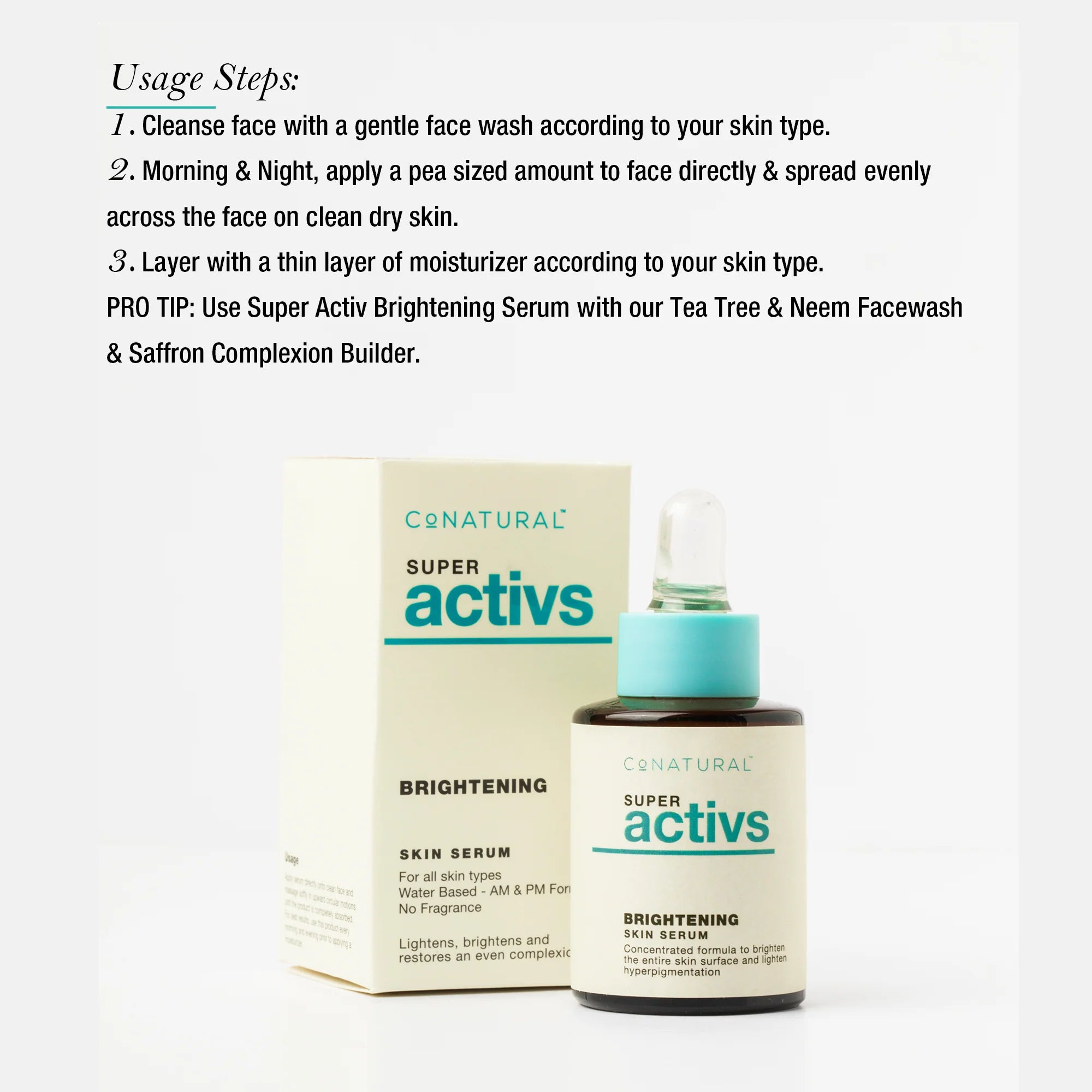 Conatural Brightening Skin Serum, 30 ml