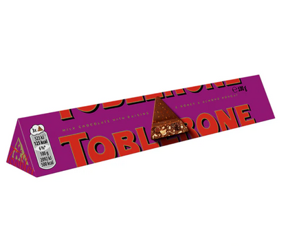 Toblerone Milk Chocolate, 100g