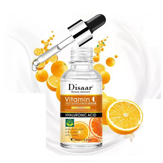 Disaar Vitamin C Hyaluronic Acid Whitening Face Serum, 30 ml