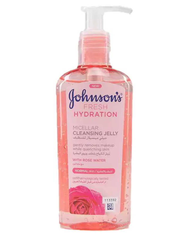 Johnson’s Fresh Hydration Micellar Cleansing Jelly 200ml in Pakistan – Hydrating Makeup Remover and Cleanser