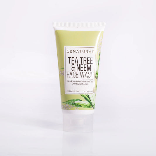 Conatural Tea Tree & Neem Face Wash, 150 ml