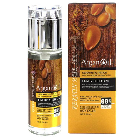 Argan Oil Keratin Nutrition Hair Serum, 80ml