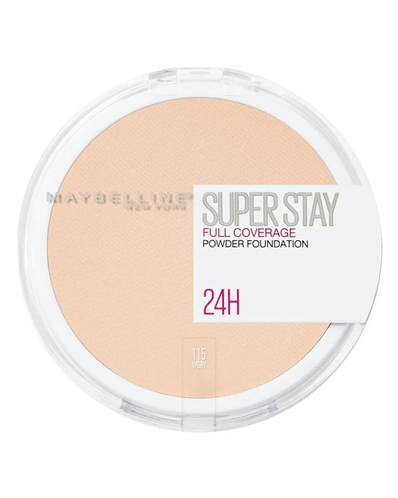 Maybelline Super Stay Full Coverage Powder Foundation – 115 Ivory