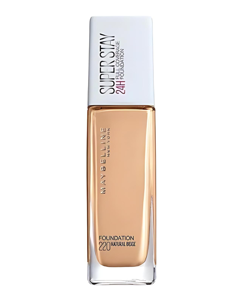 Maybelline Superstay 24H Full Coverage Foundation – 220 Natural Beige
