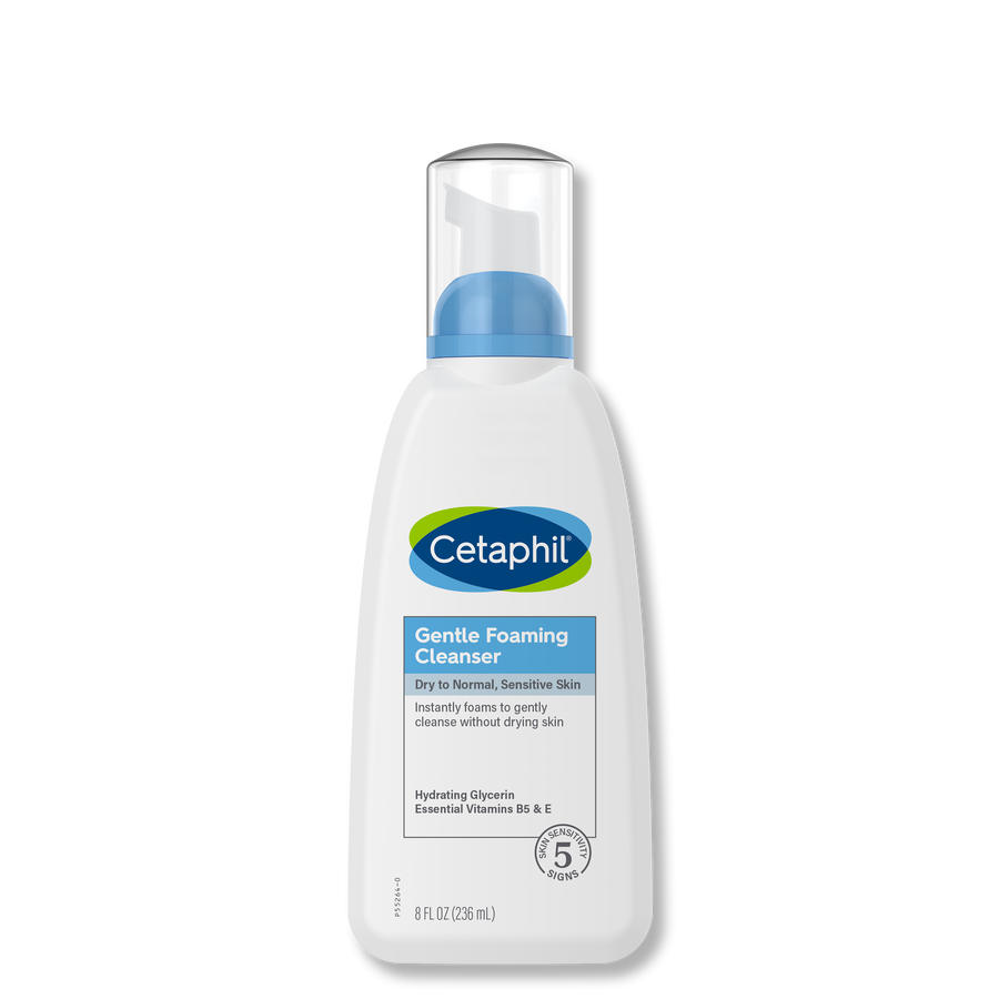 Cetaphil Gentle Foaming Cleanser, 236 ml