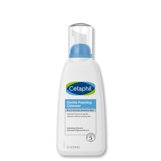 Cetaphil Gentle Foaming Cleanser, 236 ml