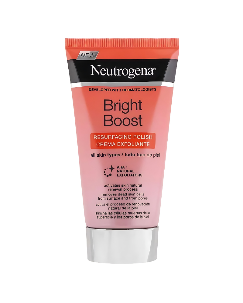 Neutrogena Bright Boost Resurfacing Polish 75ml in Pakistan – Exfoliating Brightening Face Scrub