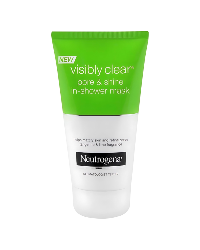 Neutrogena Visibly Clear Pore & Shine In-Shower Mask 150ml in Pakistan – Oil Control & Pore Cleansing Mask