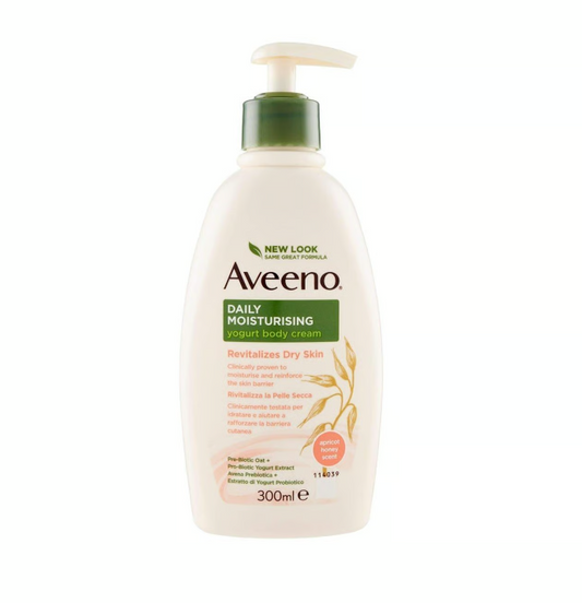 Aveeno Daily Moisturizing Yogurt Body Cream, 300 ml