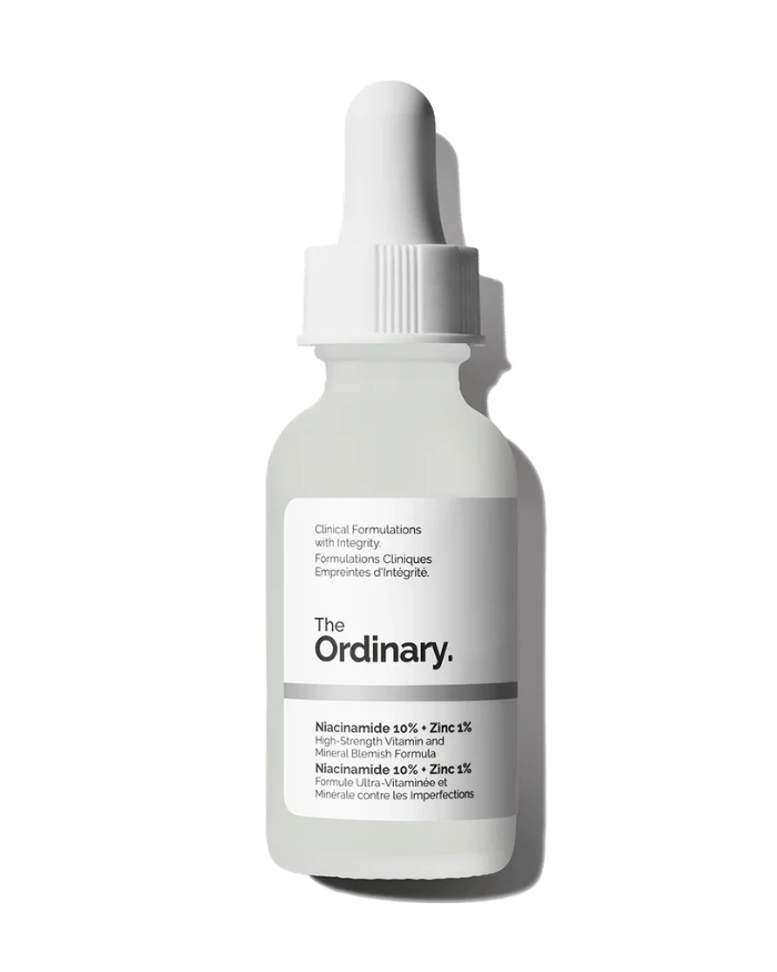 The Ordinary Niacinamide 10% + Zinc 1% Serum High Strength Vitamin and Mineral Blemish Formula, 30 ml