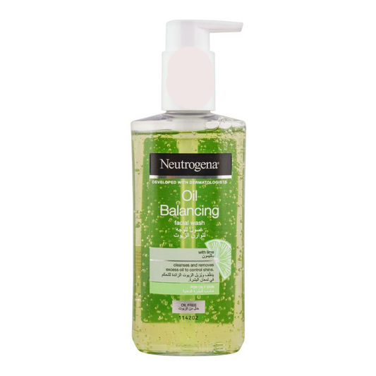 Neutrogena Oil Balancing Facial Wash With Lime