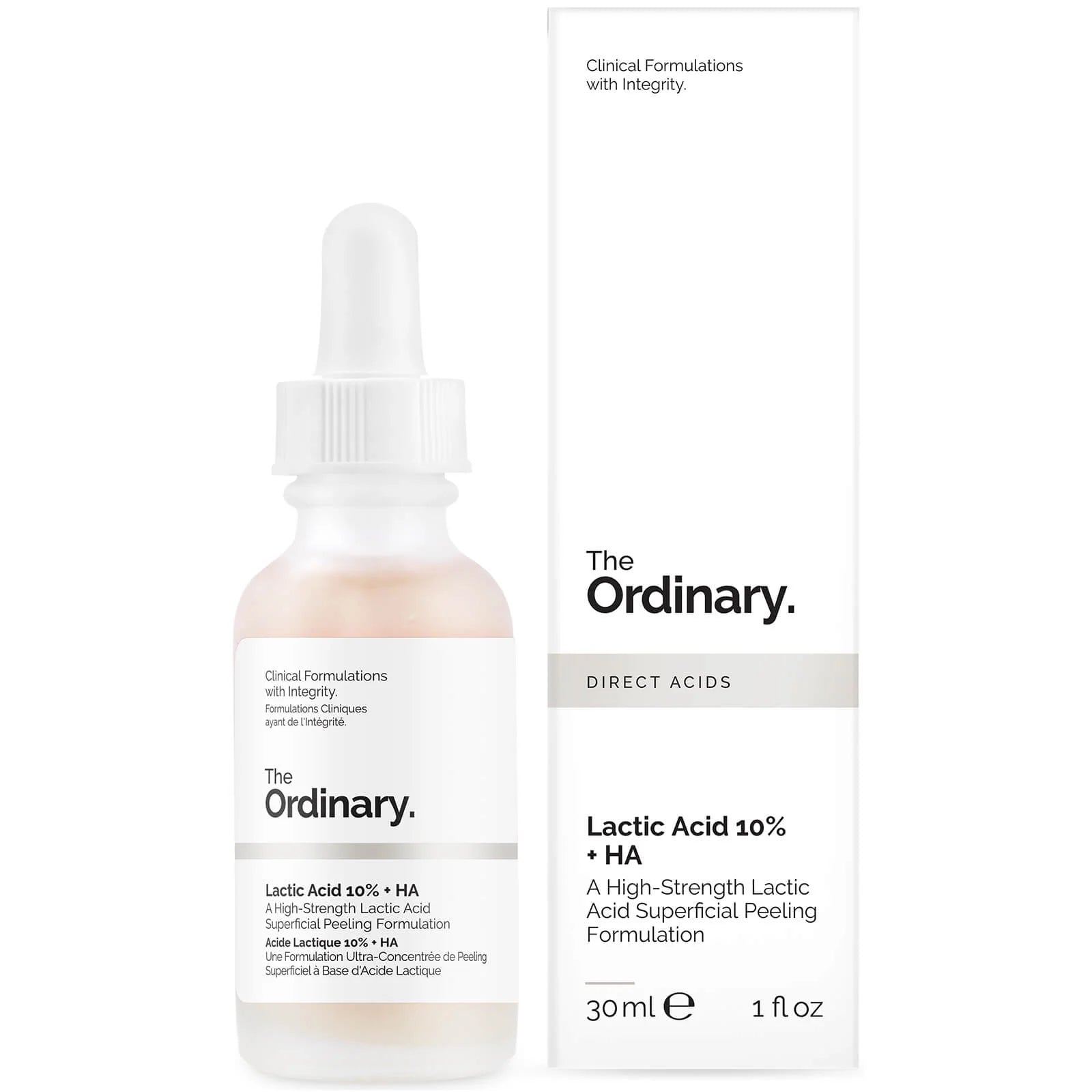 The Ordinary Lactic Acid 10% + HA, 30 ml