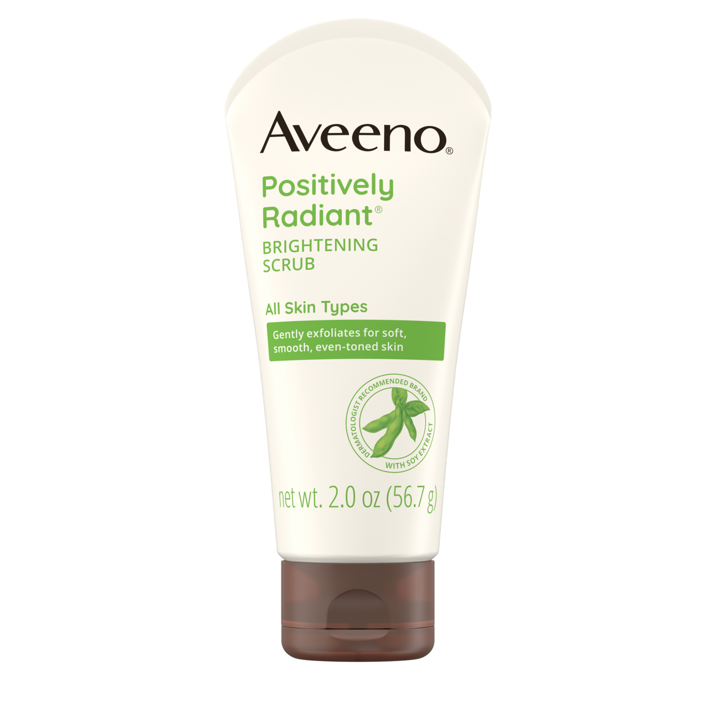 Aveeno Brightening Face Scrub, 140 g