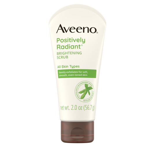 Aveeno Brightening Face Scrub, 140 g