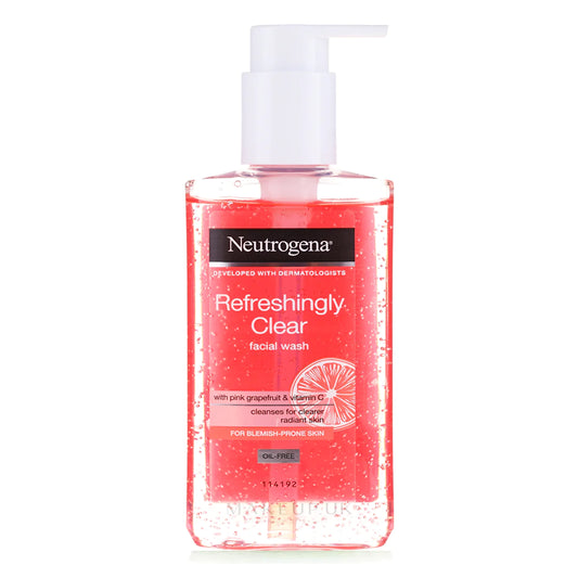 Neutrogena Refreshingly Clear Facial Wash With Pink Grapefruit & Vitamin C