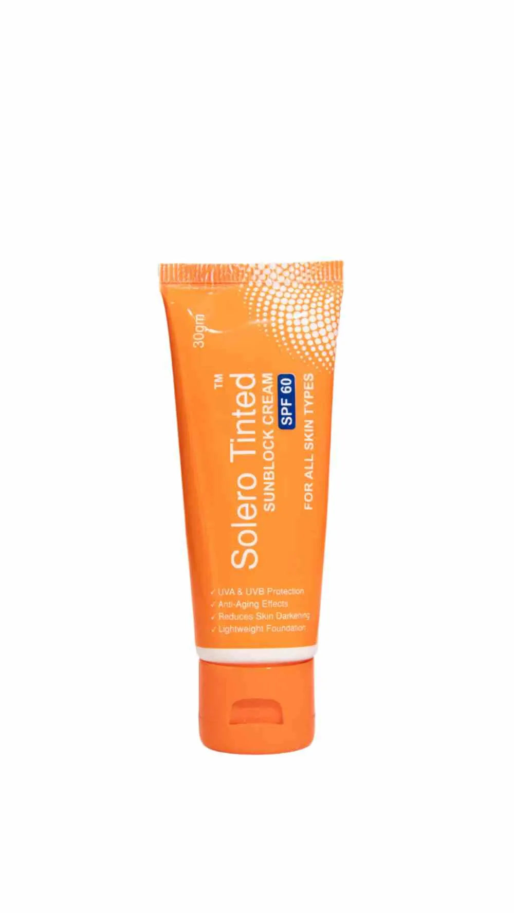 Solero Tinted Sunblock SPF 60 in Pakistan – High Protection with Natural Tint