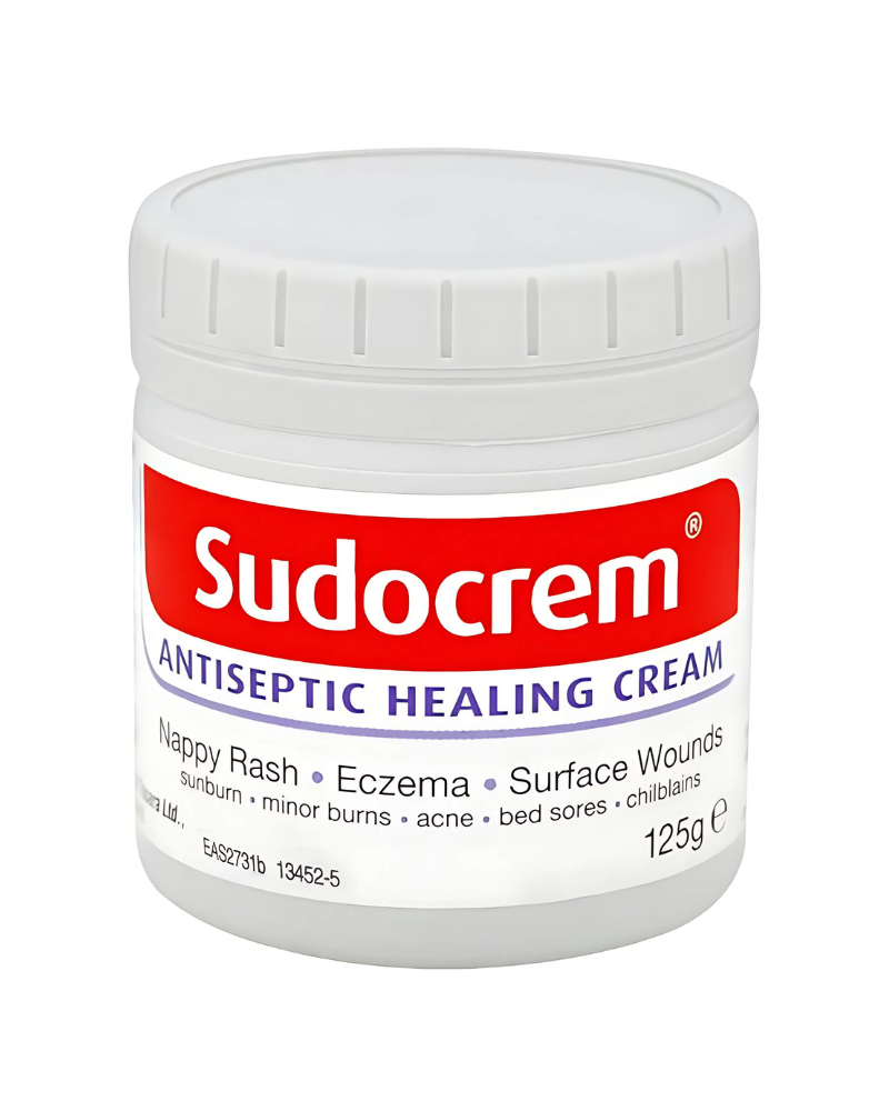 Sudocrem Antiseptic Nappy Rash Healing Cream jar