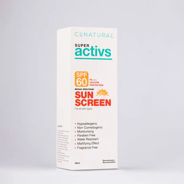 Conatural Sunscreen SPF 60, 30 ml