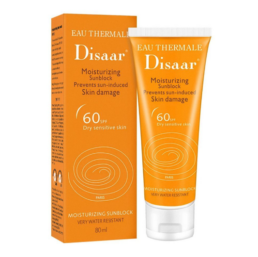 Disaar Moisturizing Sunblock SPF 60, 80ml