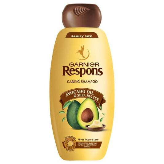 Garnier Avocado Oil & Shea Butter Shampoo, 400 ml