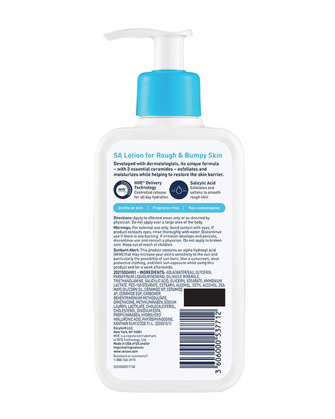 CeraVe SA Lotion for Rough & Bumpy Skin, 237 ml